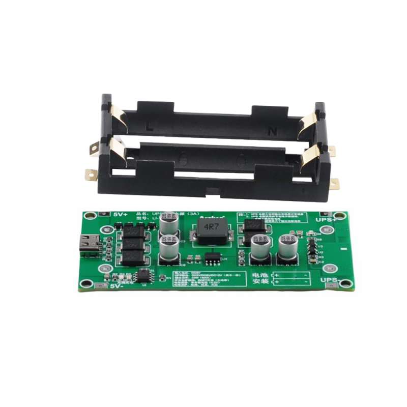 Boîtier SMD pour batterie lithium 18650 2 cellules compatible module charge UPS – ELECTRONIC SHOP